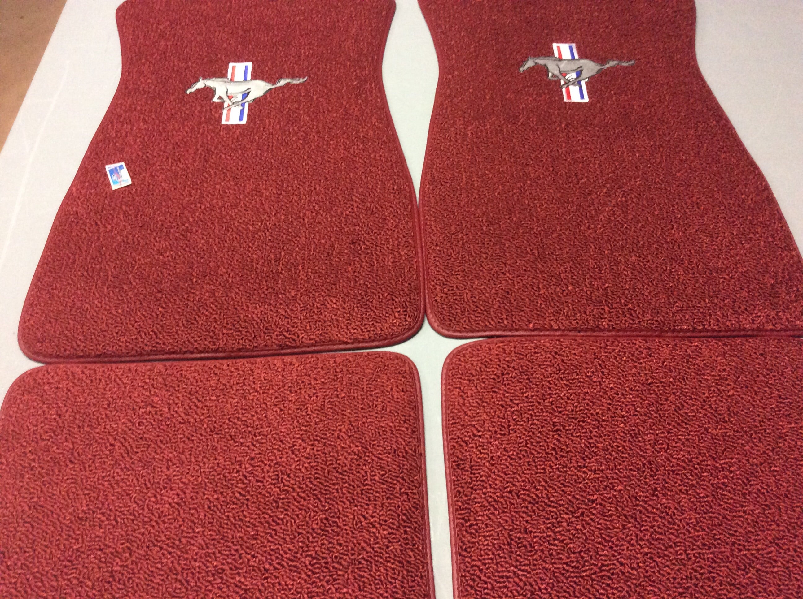 66 mustang on sale floor mats