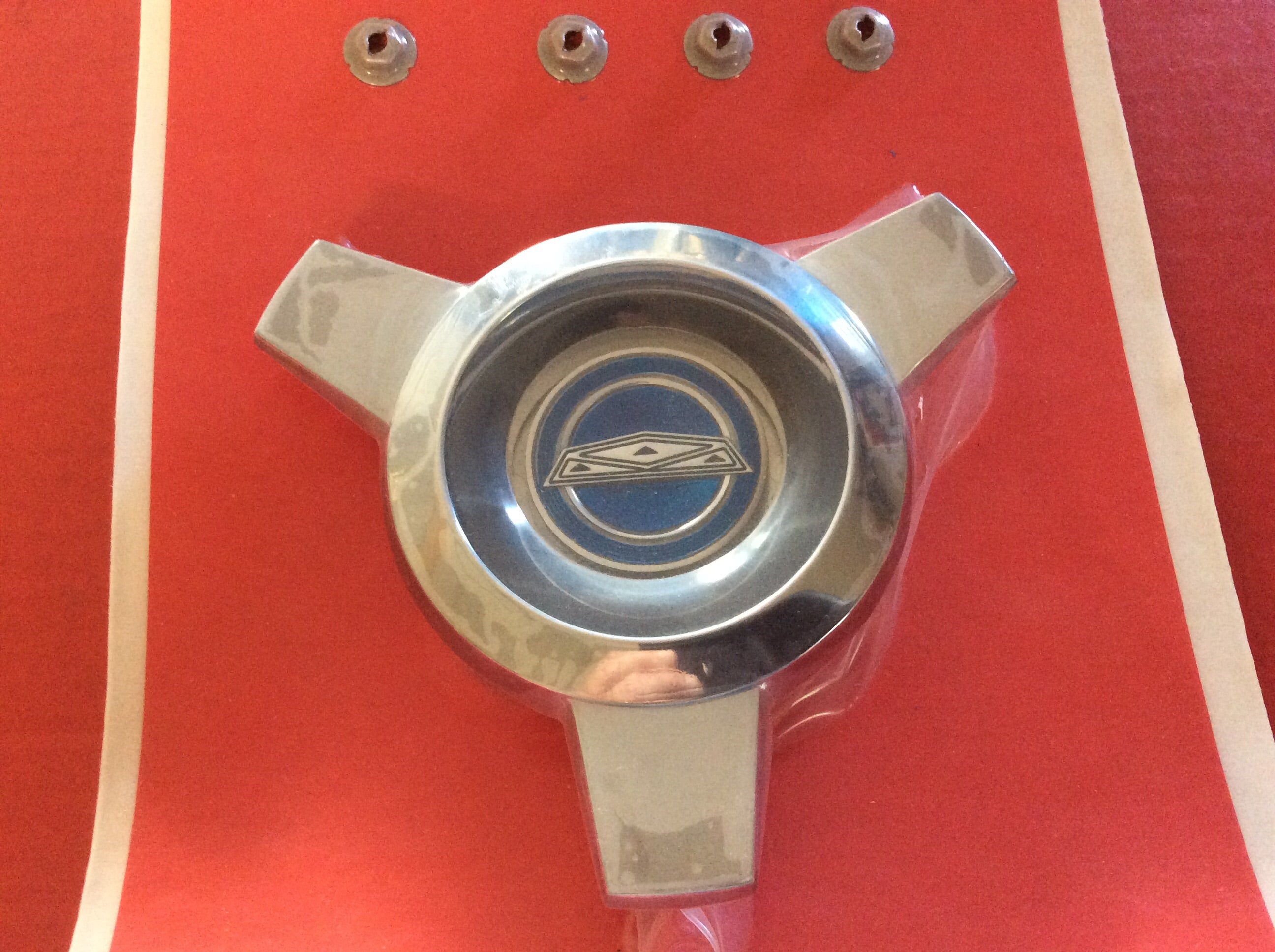 1966 mustang shop spinner hubcaps